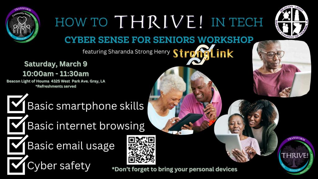 Thrive Together: HOW TO THRIVE IN TECH I StrongLink Technology I Sharanda Strong Henry